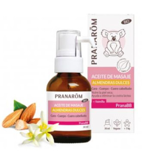 PRANABB aceite almendras dulces 30ml. BIO