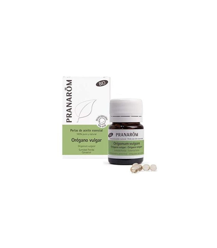 OREGANO VULGAR ac. esencial en perlas 60perlas BIO