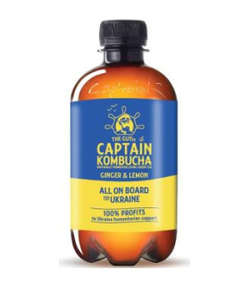 KOMBUCHA JENGIBRE-LIMON 400ml. BIO