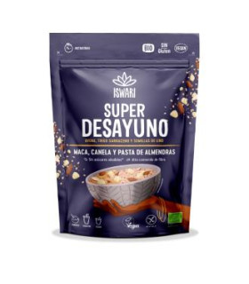 SUPER DESAYUNO MACA CANELA ALMENDRA 360 gr