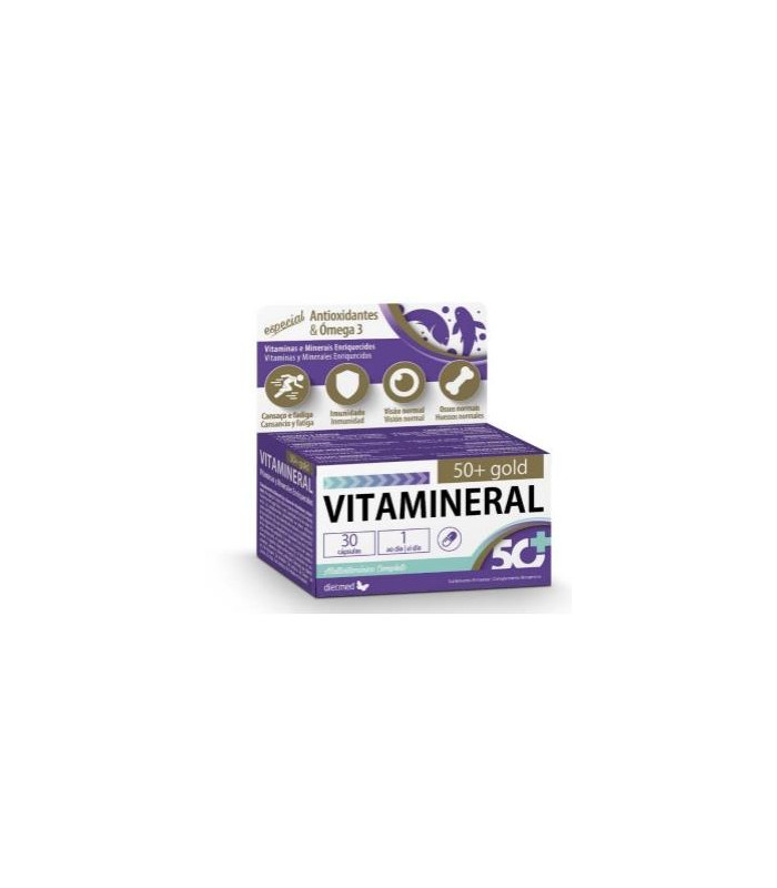 VITAMINERAL 50+  GOLD 30perlas