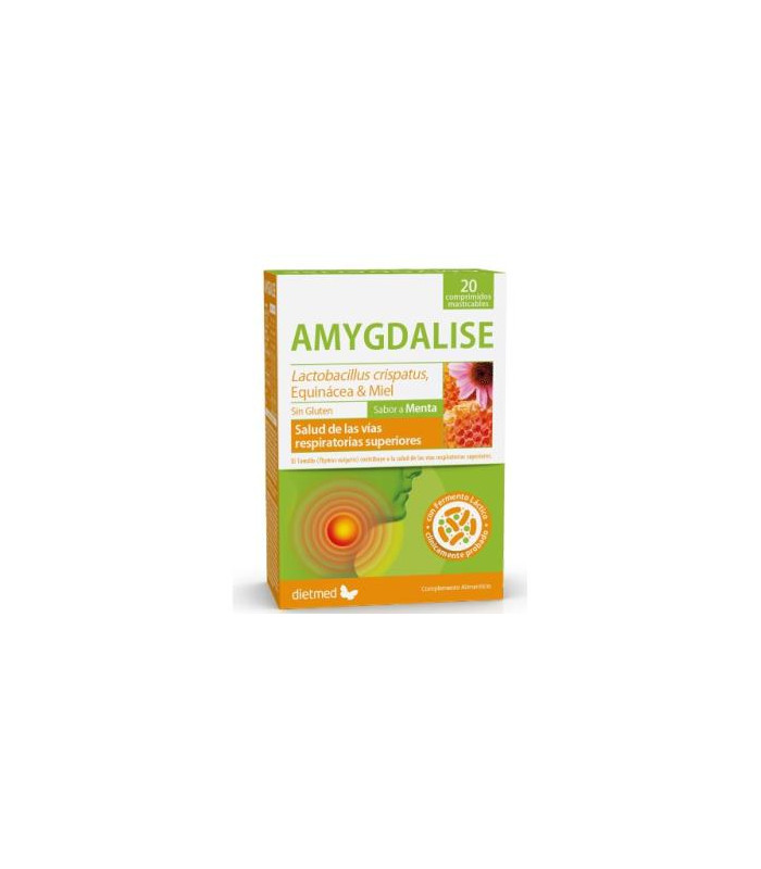 AMYGDALISE sabor menta 20comp mastic.