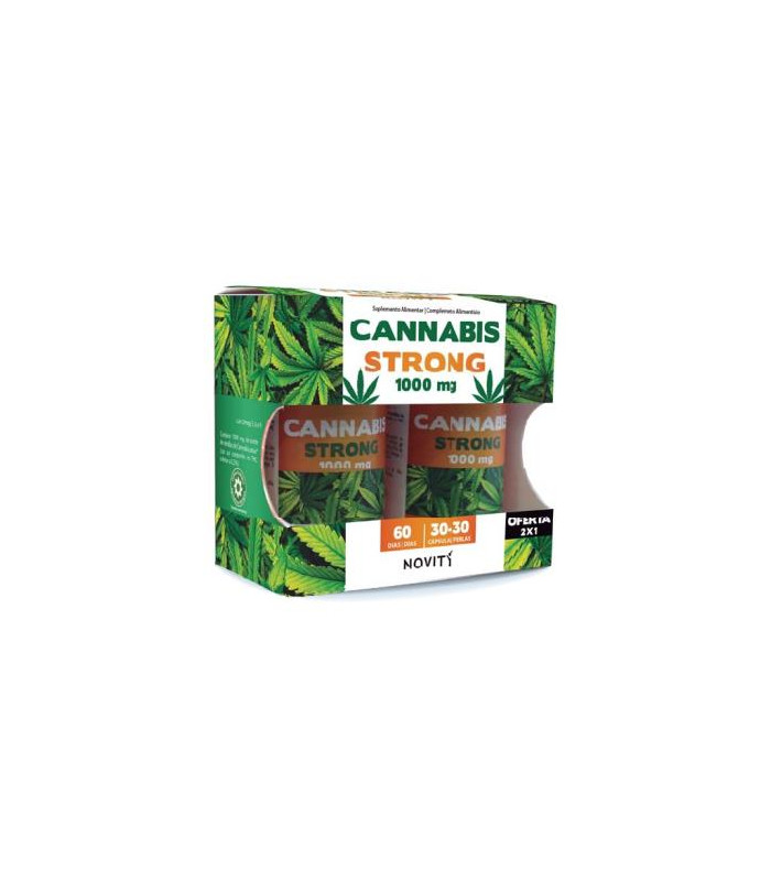 CANNABIS STRONG 1000mg. 30+30cap.