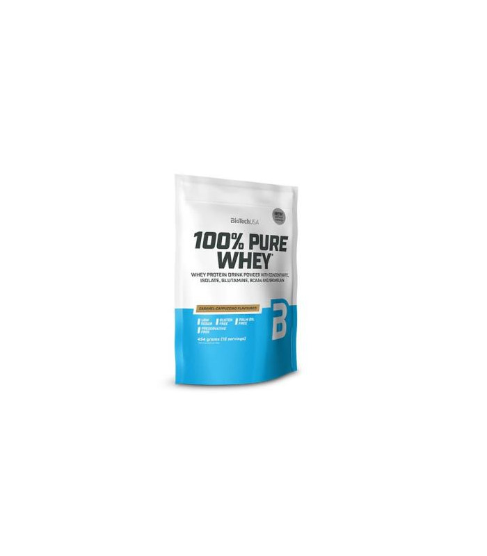 100% PURE WHEY CARAMELO-CAPPUCCINO - 454G