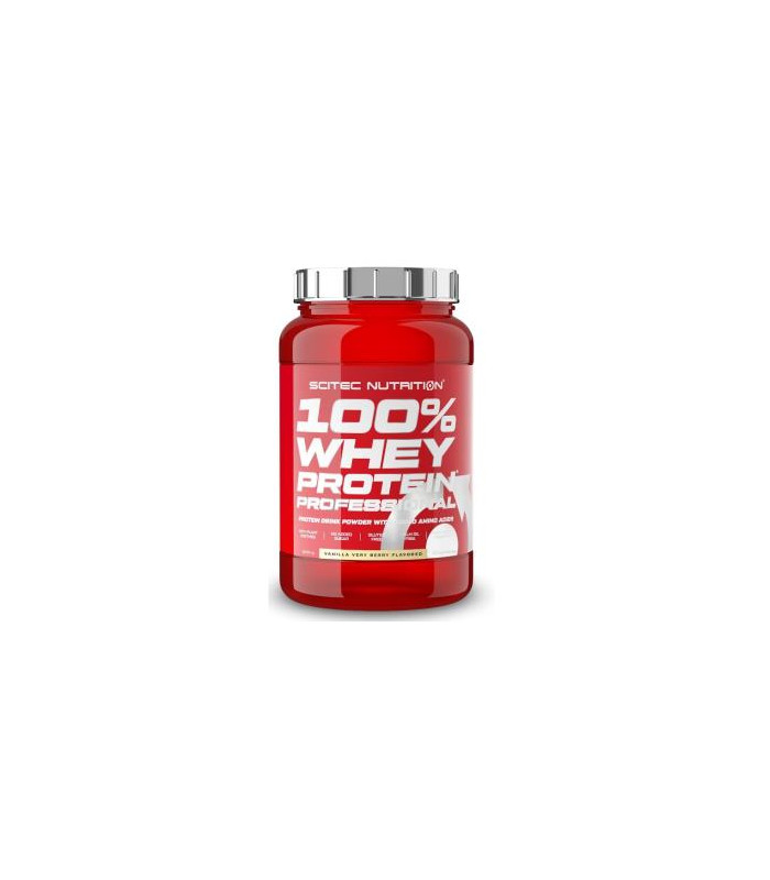 100% WHEY PROTEIN 920G VAINILLA-FRUTAS DEL BOSQUE