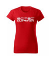 BASIC T-SHIRT WOMAN RED M