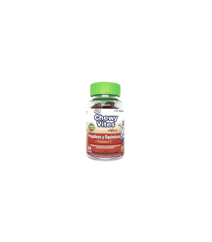 CHEWY VITES kids propoleo y echinacea 60ud.