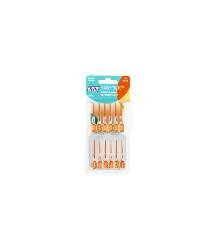 EASYPICK PALILLO INTERD XS/S TEPE NARANJA 36ud