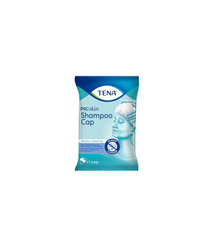 TENA GORRO CHAMPU LAVADO en seco 1un