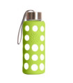 BOTELLA BOROSILICATO con silicona verde 300m BBO6