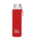 BOTELLA BOROSILICATO con silicona rojo 550ml. BBO4