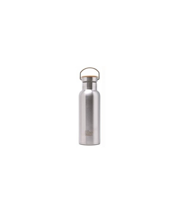 TERMO ACERO INOX con tapon bambu 500ml. BBO14.AC