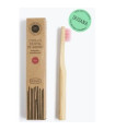 CEPILLO DENTAL BAMBU KIDS rosa. IR01.BKIDS.RS