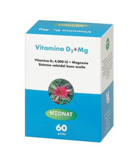 VITAMINA D3 + MAGNESIO 60perlas