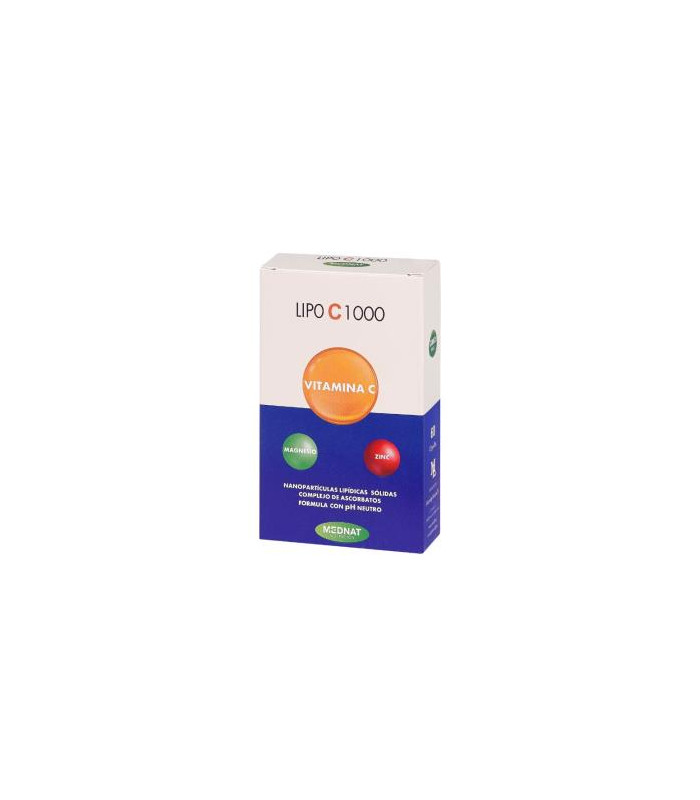 LIPO C 1000 vitamina C liposomada 60cap.