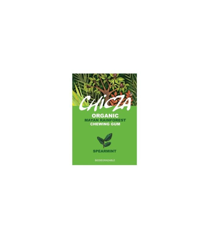CHICLE ORGANICO sabor hierbabuena 8udsx30gr. BIO