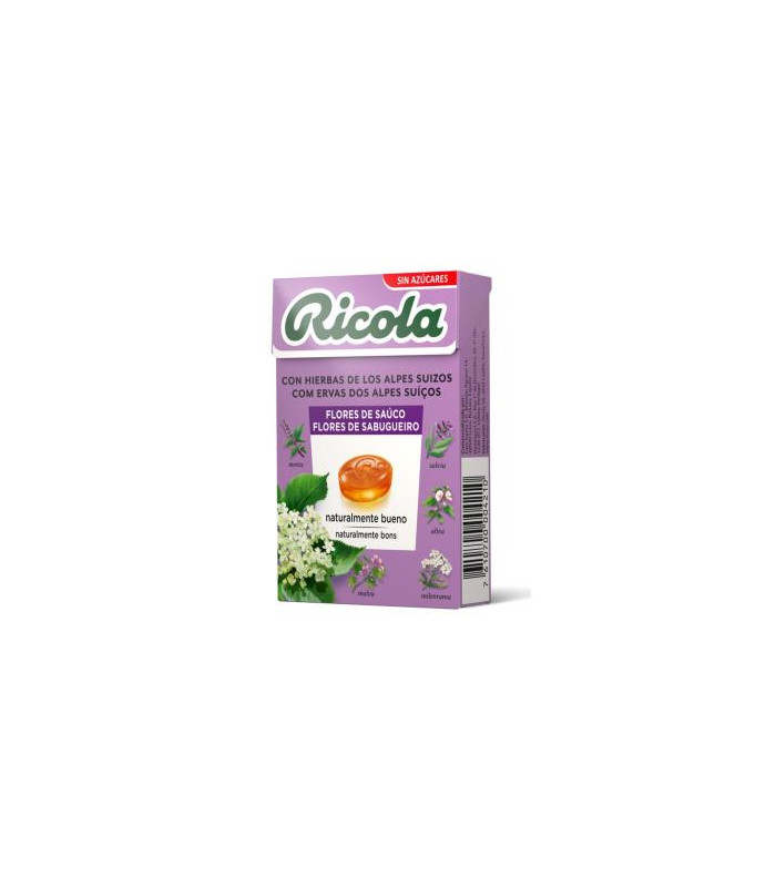 RICOLA CARAMELOS flor de sauco 50gr. S/A