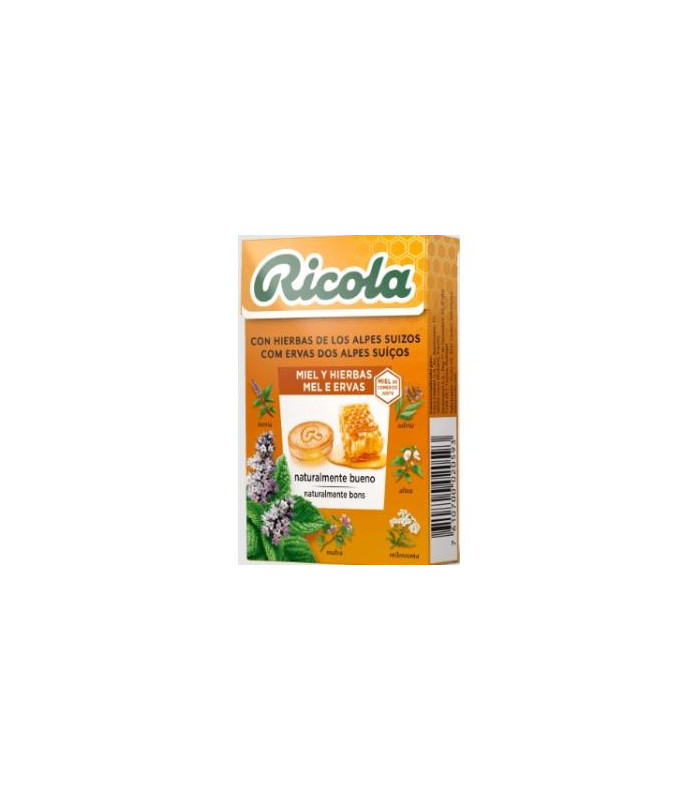 RICOLA CARAMELOS miel-hierbas 50gr.