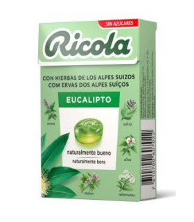 RICOLA CARAMELOS eucaliptus 50gr. S/A