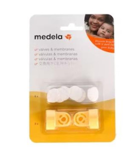 PACK 2 VALVULAS + 6 MEMBRANAS 0080293