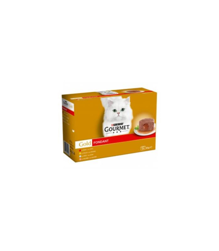 GOURMET GOLD FONDANT BUEY ATUN SALMON 12X85gr.