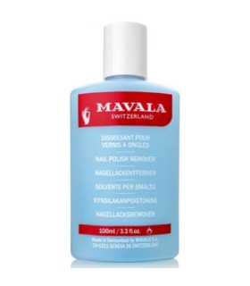 MAVALA QUITAESMALTE AZUL suave 100ml.