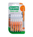 CEPILLO INTERDENTAL TRAV-LER 0,9mm 6un naranja