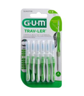 CEPILLO INTERDENTAL TRAV-LER 1414 1,1mm 6un verde