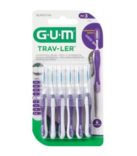 CEPILLO INTERDENTAL TRAV-LER 1512 1,2mm 6un lila