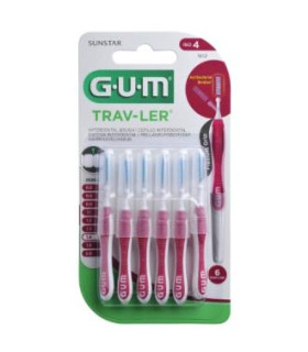 CEPILLO INTERDENTAL TRAV-LER 1612 1,4mm 6un rosa