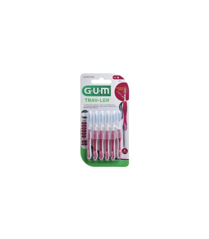 CEPILLO INTERDENTAL TRAV-LER 1612 1,4mm 6un rosa
