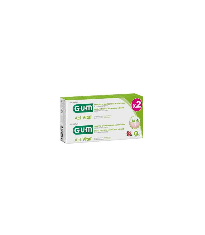 ACTIVITAL DUO PACK gel dentifrico 2X75ml