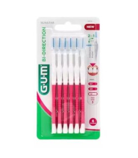 CEPILLO DENTAL BI-DIRECTION fino cónico rosa 1.2