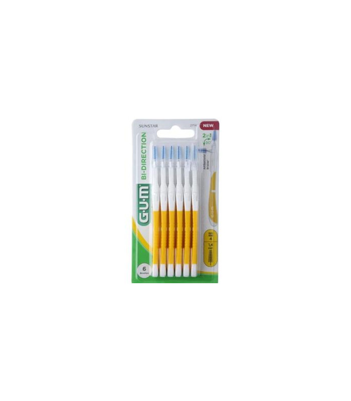 CEPILLO INTERDENTAL BI-DIRECTION XL 1,4mm 6un