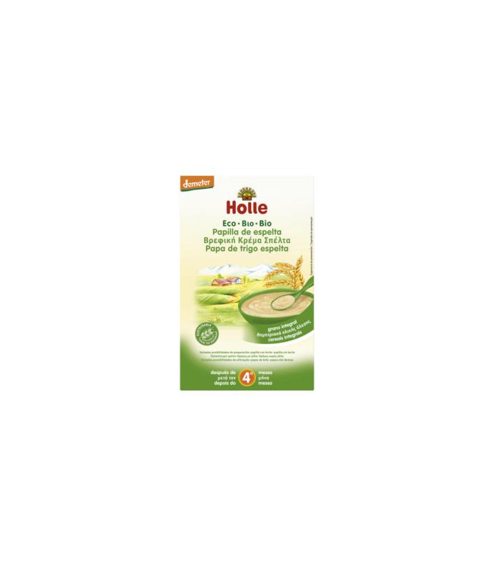 PAPILLA DE ESPELTA + 4 meses 250gr. DEMETER