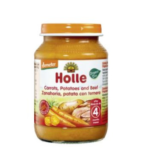 POTITO ZANAHORIA PATATA con ternera 4meses 190gr.