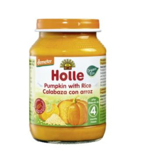 POTITO CALABAZA con arroz 4meses 190gr. DEMETER