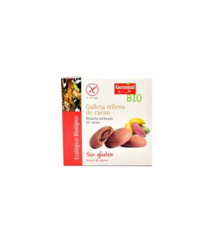 GALLETAS RELLENAS DE CACAO 200gr. BIO SG