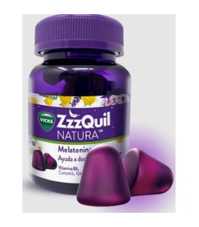 ZZZQUIL melatonina 60gominolas
