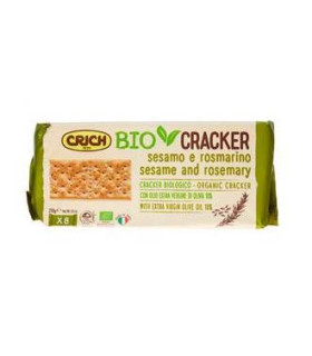 BIOCRACKER sesamo y romero 250gr.