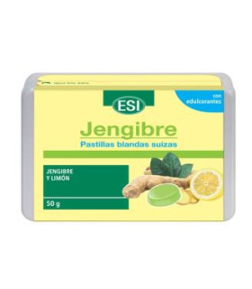 JENGIBRE pastillas blandas con limon 50gr.