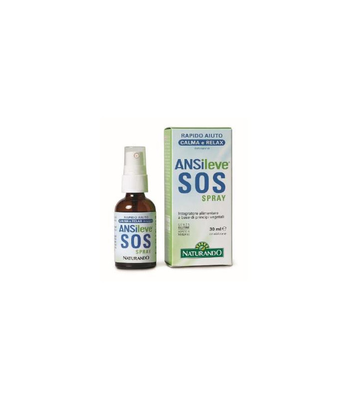 ANSILEVE SOS spray 30ml. SG VEGAN