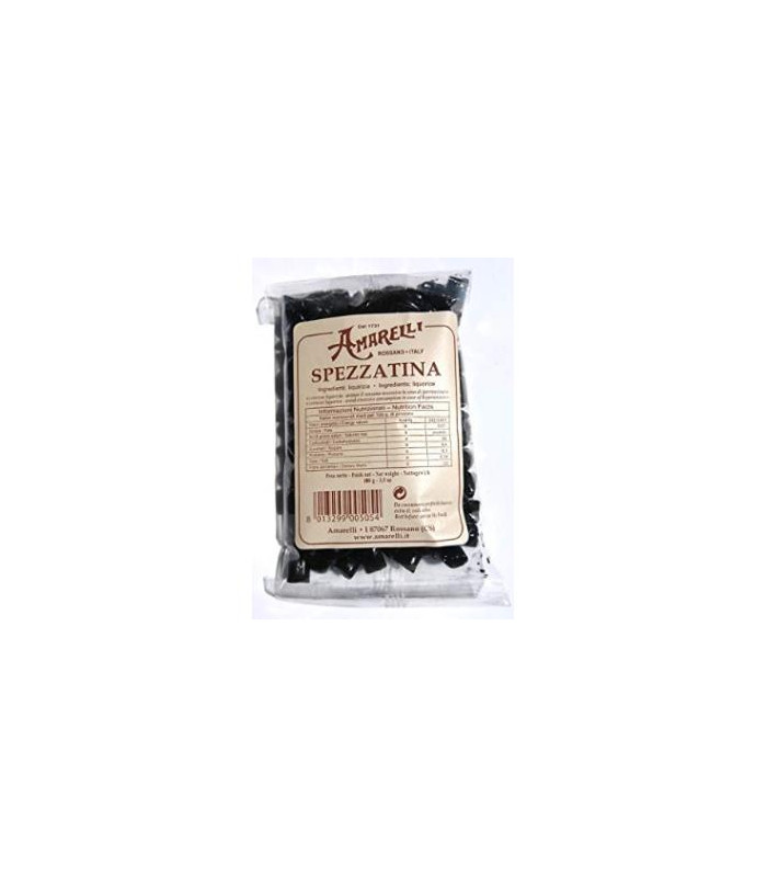 SPEZZATINA trocitos regaliz bolsa expo 10x100gr.