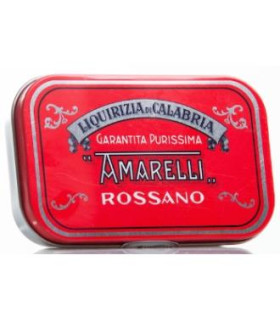 AMARELLI ROSSA spezatina regaliz rozos 12udx40gr.