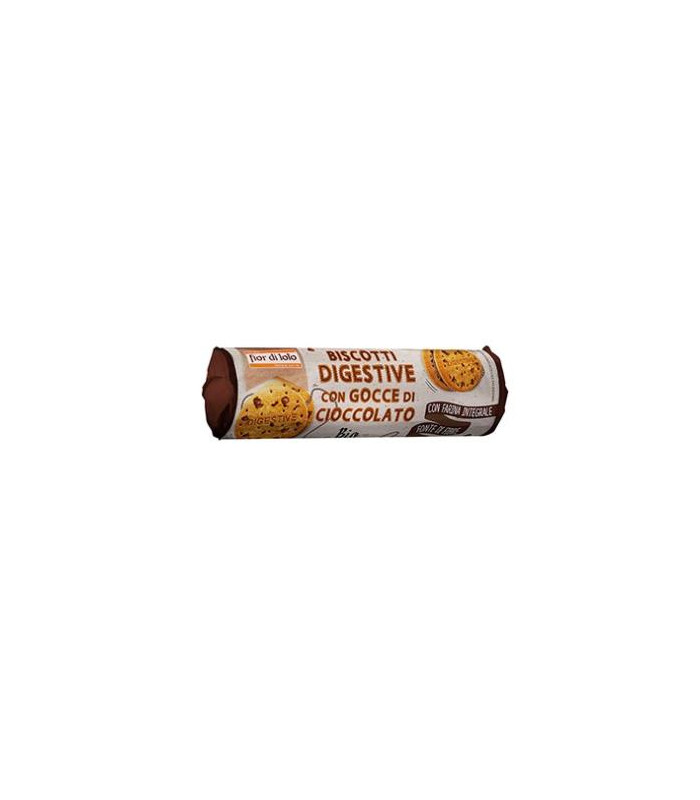 GALLETAS DIGESTIVE con chips choco tubo 250gr. BIO
