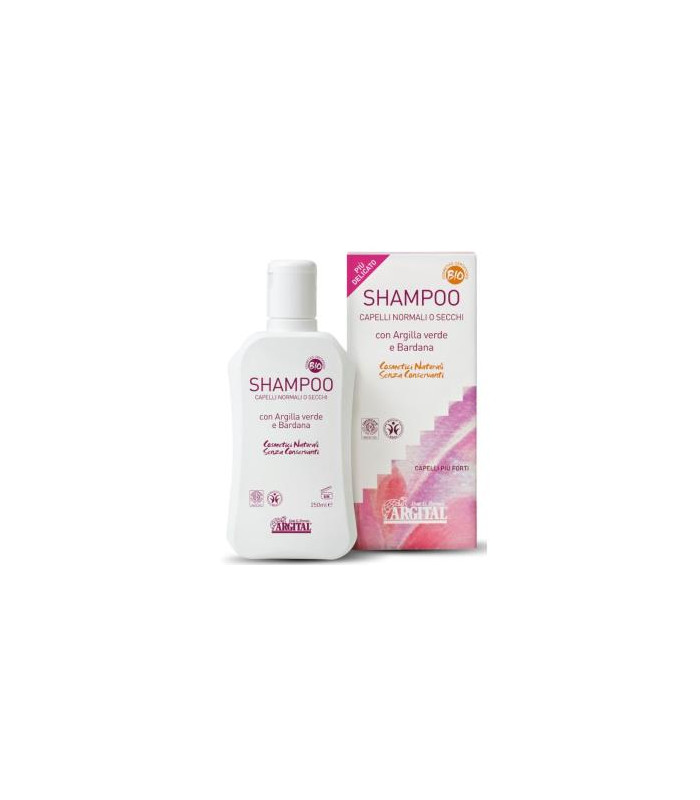 CHAMPU ARCILLA ENEBRO Y BARDANA cabello seco 250ml