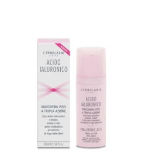 ACIDO HIALURONICO mascara facial triple accion 50m