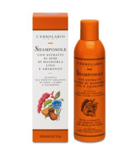 SOLAR champu extracto semillas de almendra 200ml.