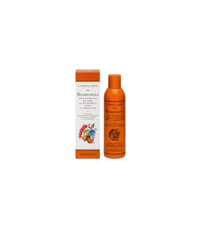 SOLAR champu extracto semillas de almendra 200ml.