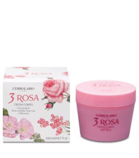 3 ROSAS crema corporal 200ml.